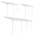 Terrassendach Sierra 230 x 670 cm weiß