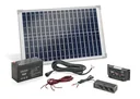 Solar Inselanlage 20 Watt inklusive Akku und Mehrfachsteckdose