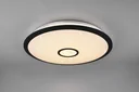 LED-Deckenleuchte OKINAWA, 50 W, 5000 lm, dimmbar inklusive Fernbedienung, Farbe schwarz