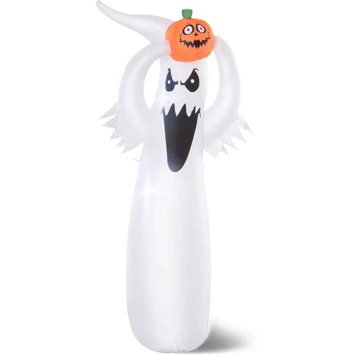 Aufblasbar Ghost mit 2 LED-Lichter