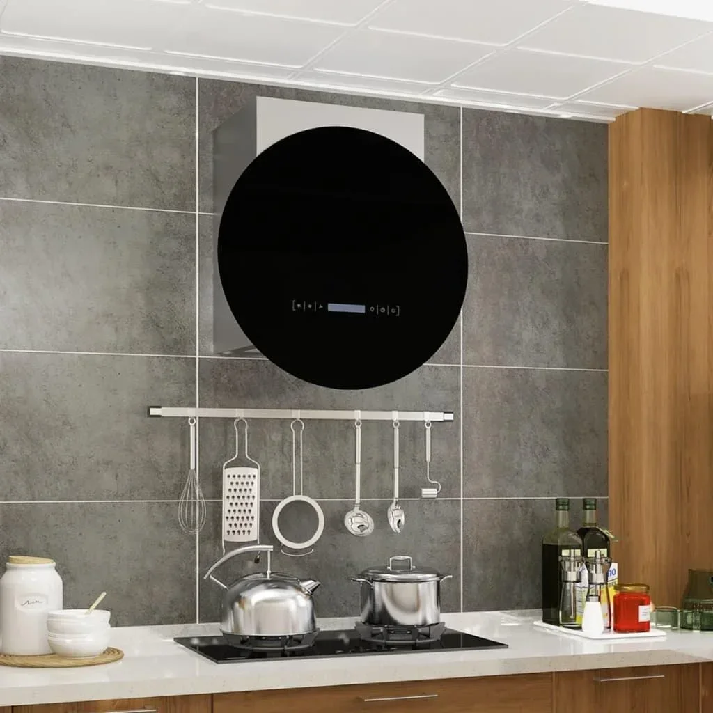 Wandhaube LCD-Sensor 756 m³/h LED