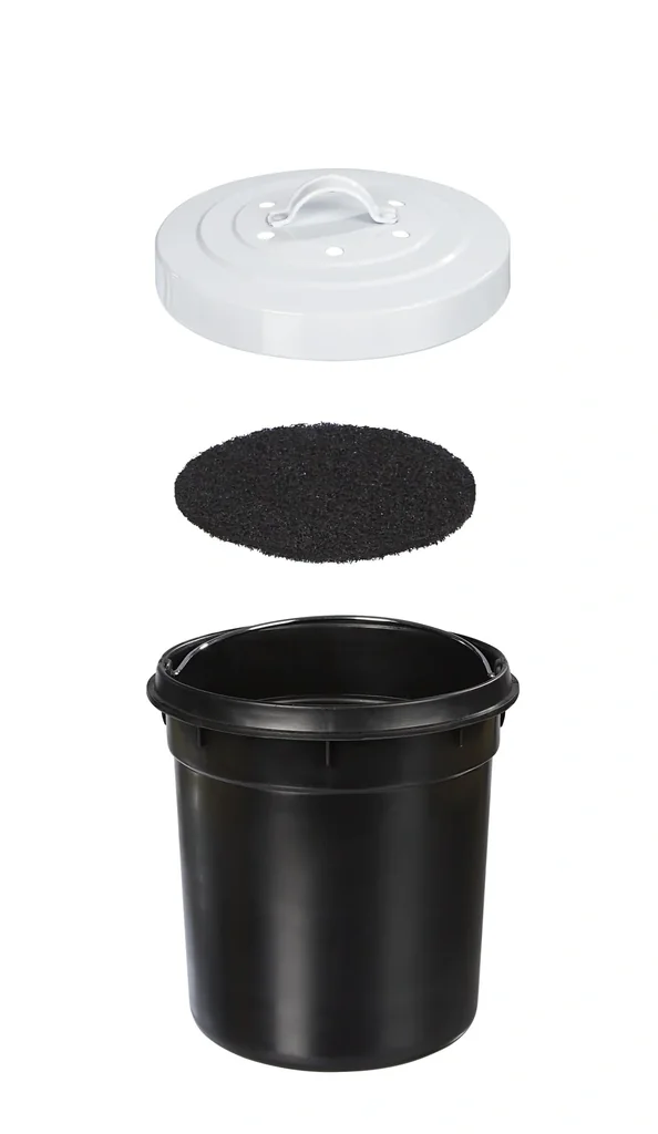 Bio-Mülleimer, 4-teilig, 29 x 20 cm, 4 Liter