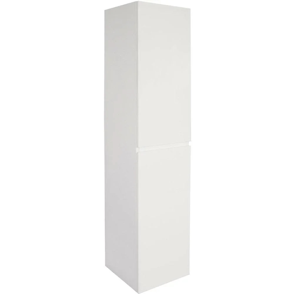 Concept Bade Hoher Schrank rechts Weiss fsc