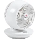 Tischventilator Umluftventilator 90° Kippfunktion 70° Oszillation 3 Geschwindigkeiten ABS Kunststoff l Ø27 x 34H cm