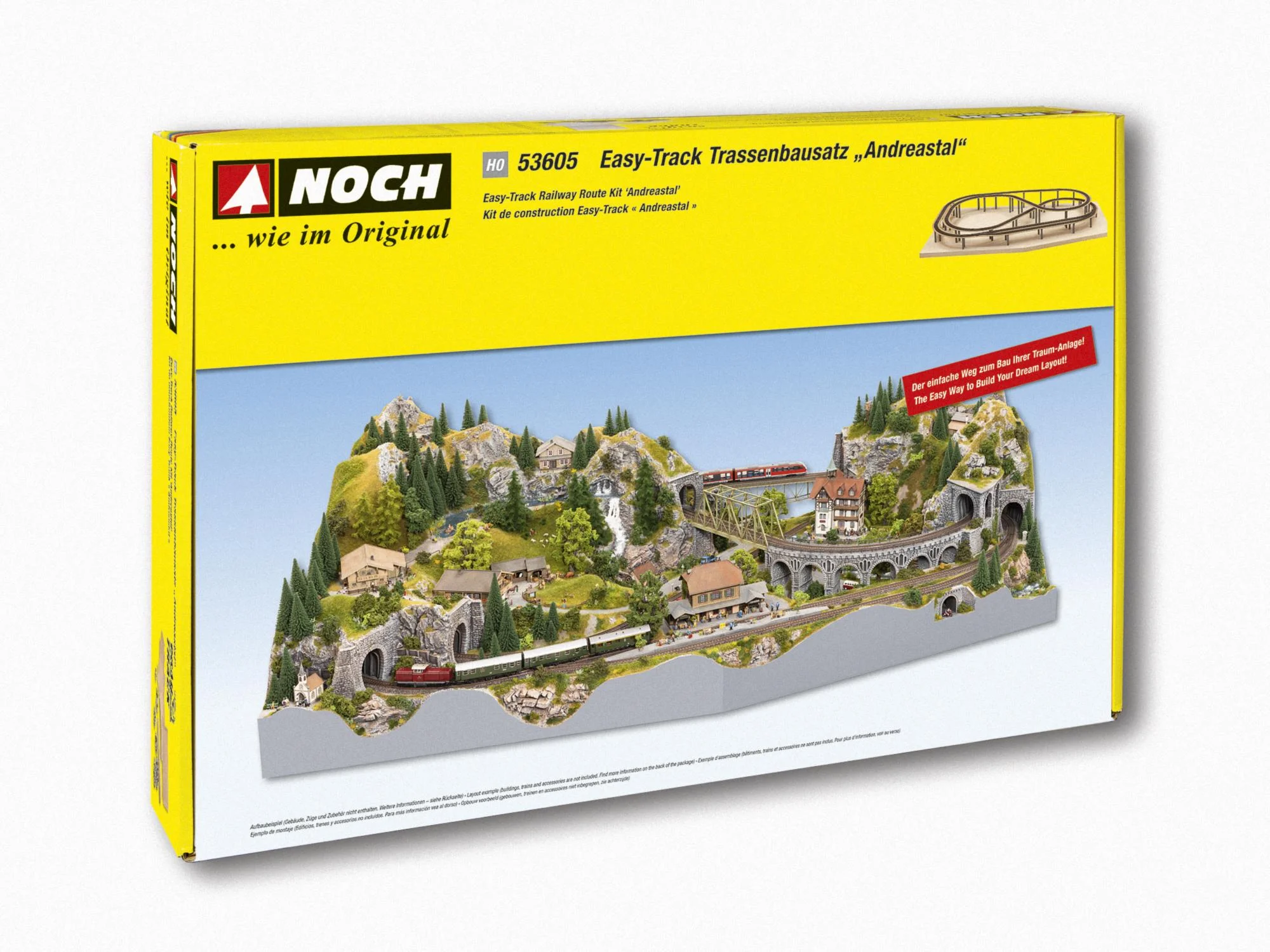 H0 Easy-Track Trassenbausatz "Andreastal"