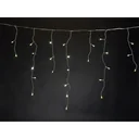 Vellight Eiszapfen-Weihnachtsbeleuchtung - 4 x 0,6 M - 144 LEDs - Warmweiß - Innen & Außen