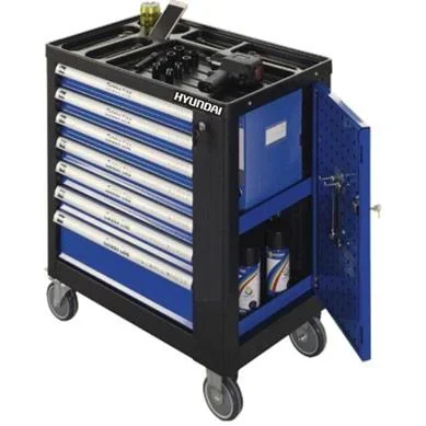 298 Stück Professioneller Werkzeugwagen "Heavy Duty" 7-5