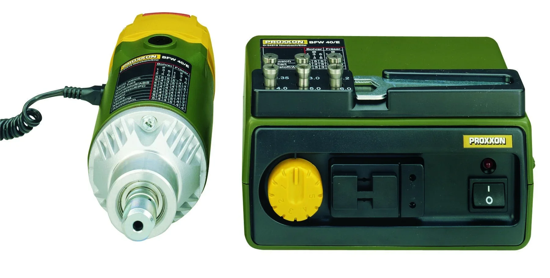 Fräsmotor BFW 40/E mit Steuergerät