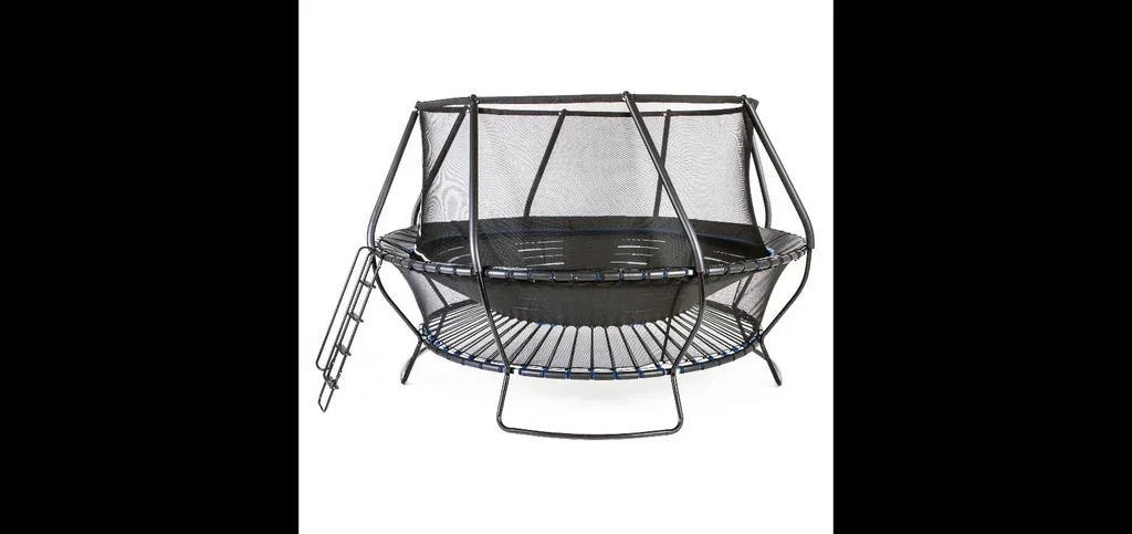 Freebound Trampolin BOWL, 416 cm mit Sicherheitsnetz, Outdoor-Trampolin, 416 cm, rund, für Kinder und Erwachsene