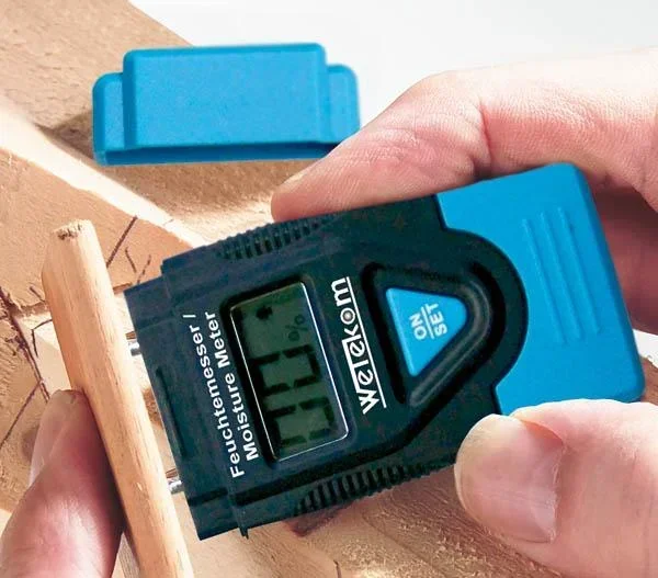 Feuchtigkeitsmesser 0 - 60 % - testen Sie selbst den Feuchtegehalt
