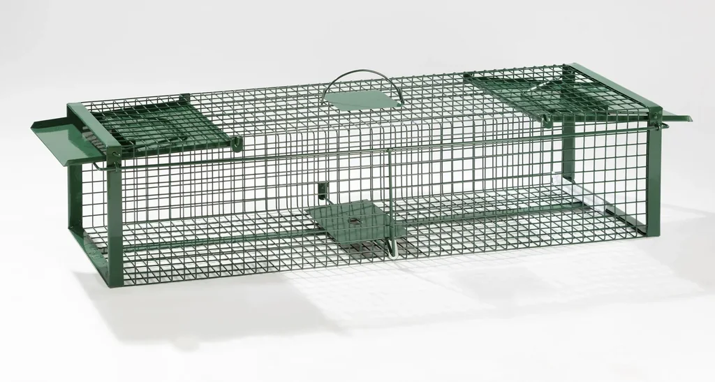 Profi Lebendfalle "1" mit Schiebearretierung, ca. 120 x 27 x 27 cm