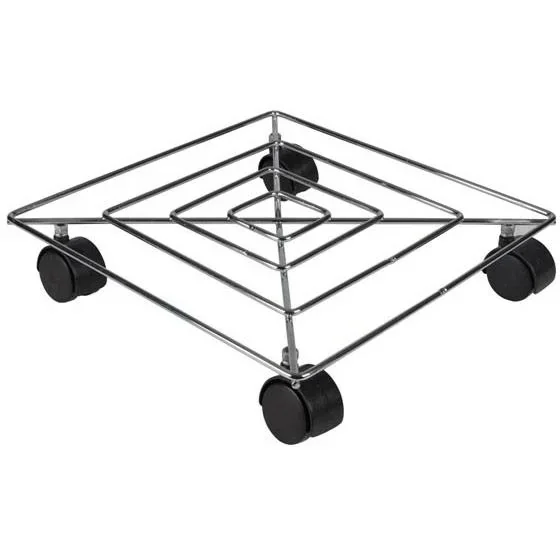 Pflanzenroller - Stahldraht - Quadratisch - 300 X 300 Mm - Max. Belastung 50 Kg
