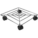 Pflanzenroller - Stahldraht - Quadratisch - 300 X 300 Mm - Max. Belastung 50 Kg