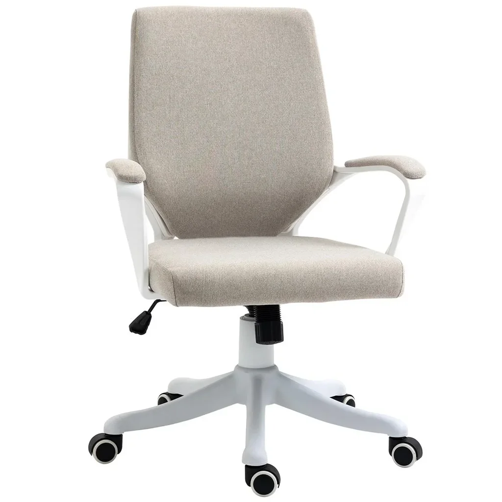 Bürostuhl Schreibtischstuhl Home-Office-Stuhl mit Wippenfunktion Rückenlehne höhenverstellbarer dick gepolstert ergonomi