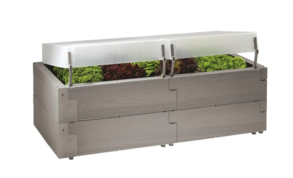 Hochbeet "TIMBER" Komplett-Set, Holzoptik Nordic Wood