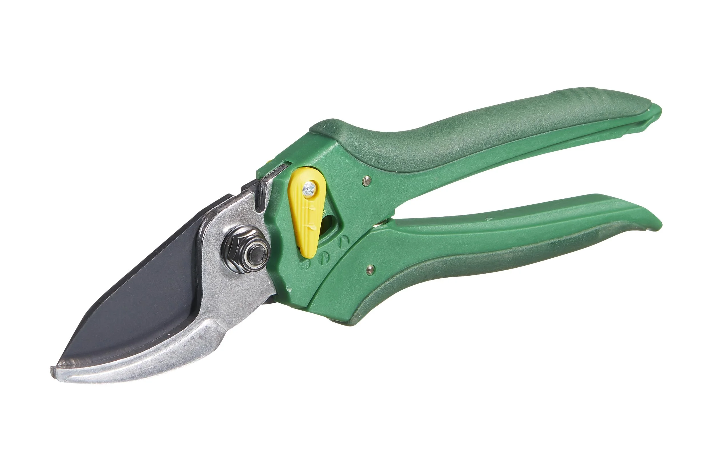 Einhand-Gartenschere vorbeischneidend