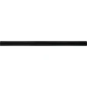 Kabelkanal 110 x 6 cm Schwarz