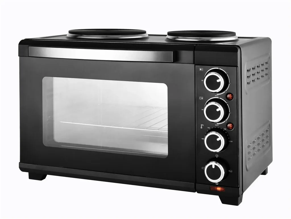 Kleinküche "TKG MK 1008 BK", 30 Liter, Schwarz, 3200 Watt