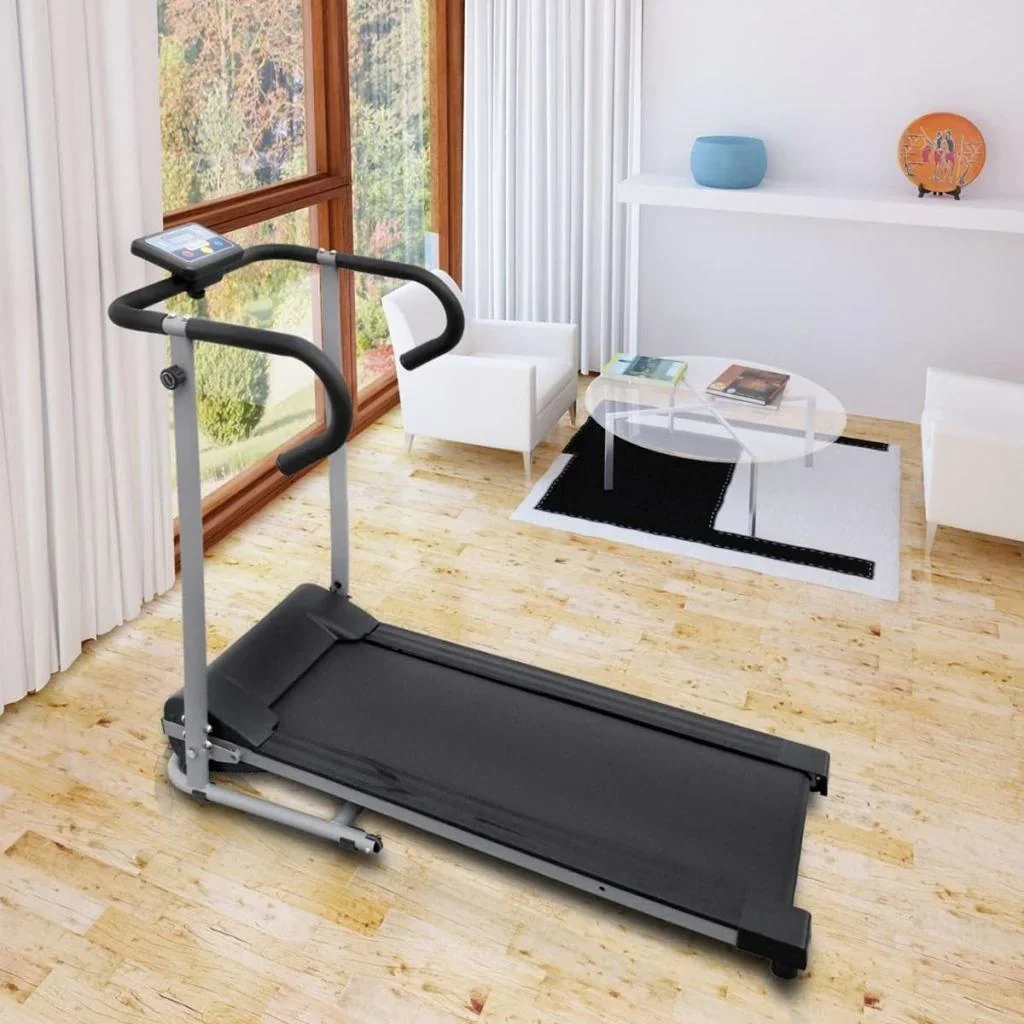 Laufband mit 3" LCD-Display elektrisch 100x34 cm 500 W