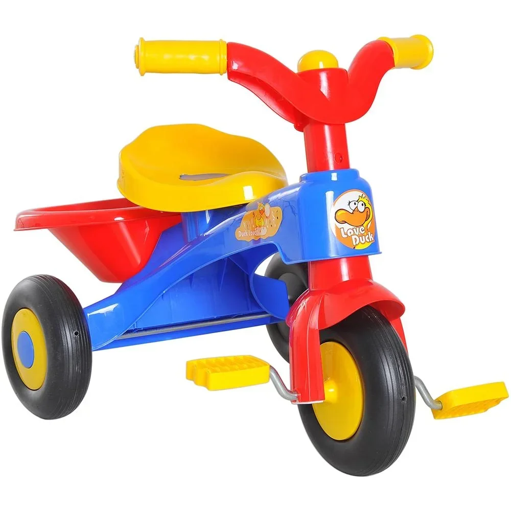 Dreirad Kinderdreirad Fahrrad Lufthorn Bunt