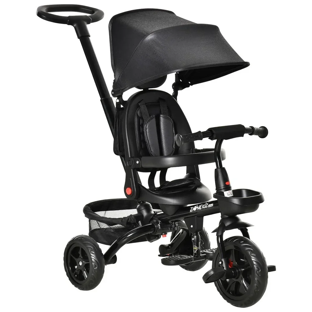 4-in-1 Kinderdreirad Kinderwagen