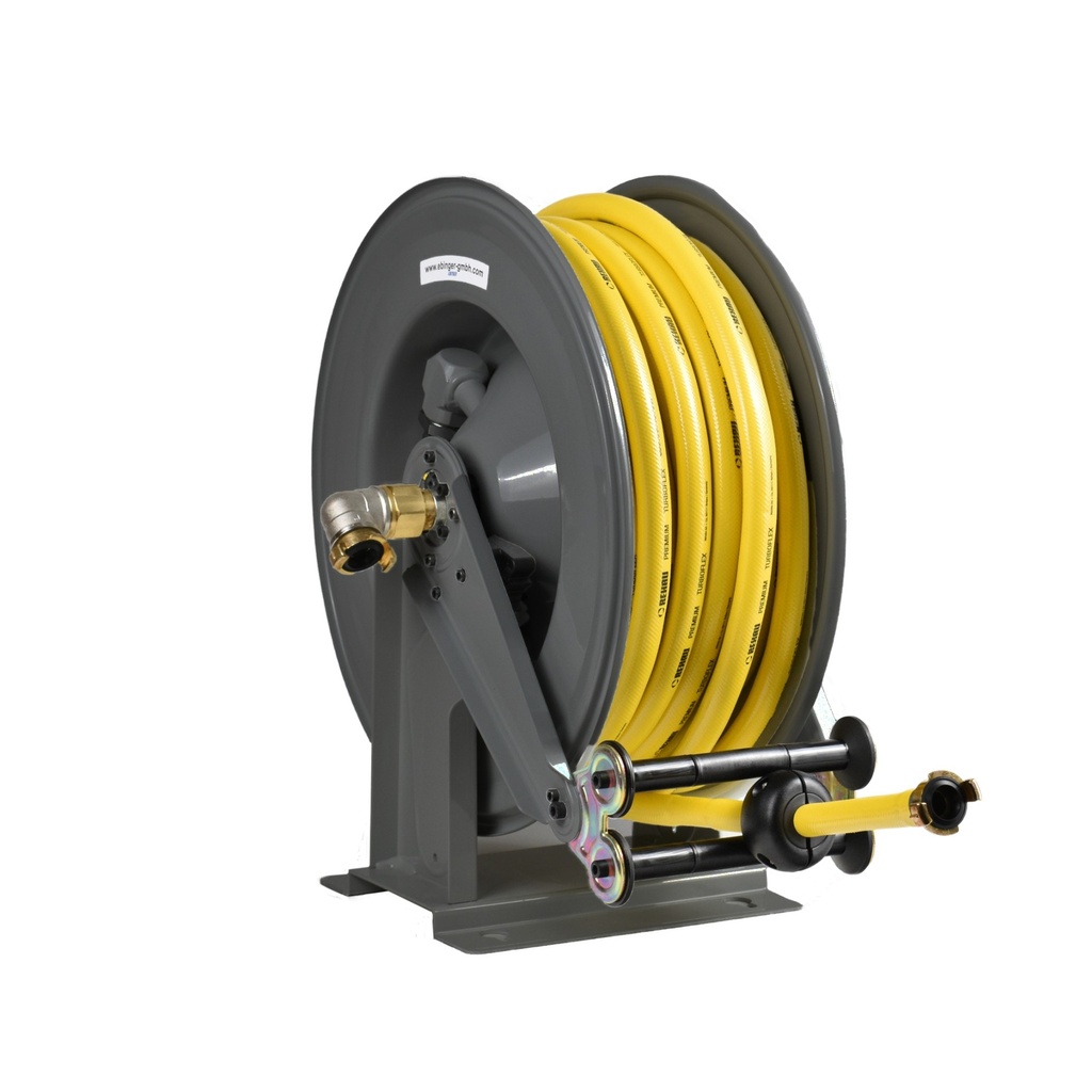 Schlauchaufroller OSM610 mit 20 PVC-Gewebeschlauch
