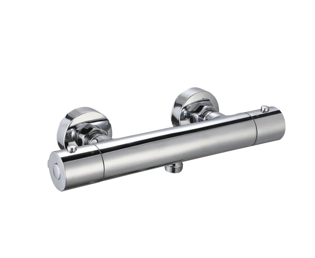 Duschthermostat / Duscharmatur mit Wassersparfunktion, Mischbatterie Standard-S-Anschlüsse G 1/2