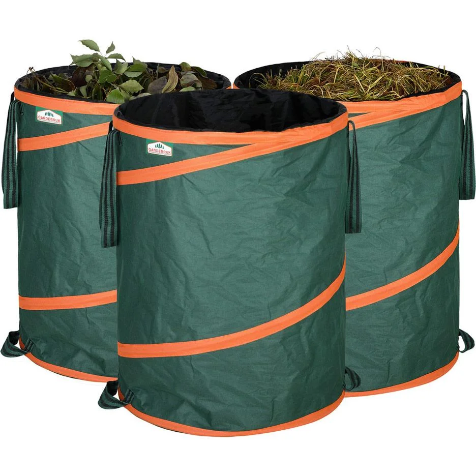 3x Popup-Gartenabfallsack XL