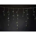 Vellight Eiszapfen-Weihnachtsbeleuchtung - 2 x 1,3 M - 150 LEDs - Warmweiß - Innen & Außen