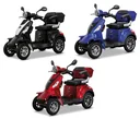 E-Quad 25 V. 2 Blau - 1.000 Watt + Straßenverkehrszulassung