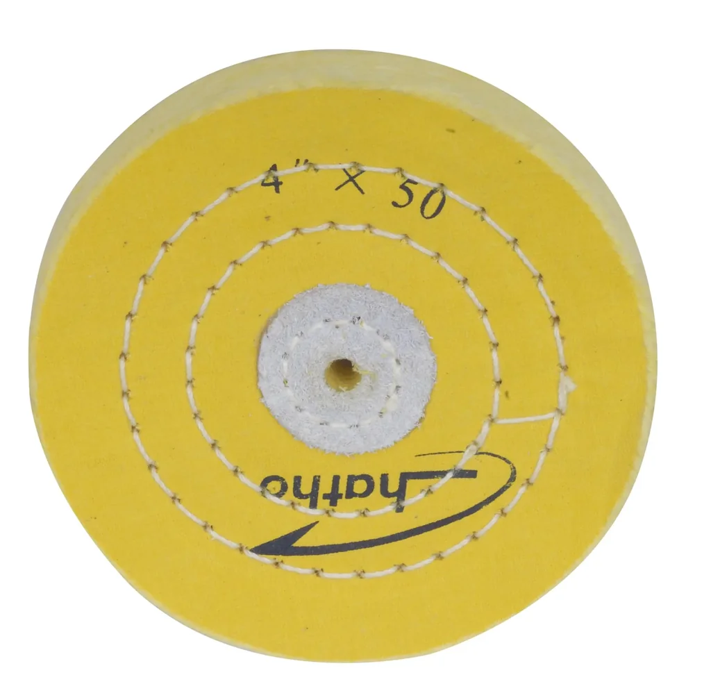 Stoff-Polierschwabbel hart, Ø 100 x 15 mm für PM 100