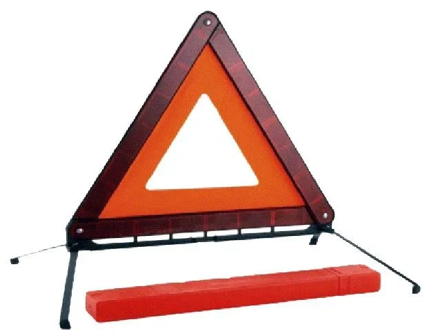 Euro Warndreieck, Metall Fuß