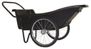 Premium Schubkarre schwarz
