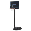 Basketballanlage Hawaii 58,5x81x167-228 cm Schwarz - Blau