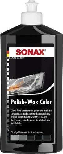 Polish+Wax Color schwarz 500 ml