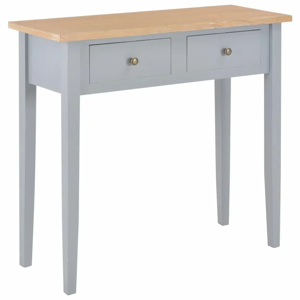 Beistelltisch 79x30x74 cm Holz grau