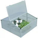 Frühbeetkasten Alu Gewächshaus 1x1m