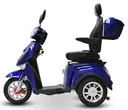 Elektromobil blau - herausnehmbarer Li-Io Akku 30 Ah - 25 km/h - 1000 Watt Seniorenmobil