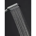 Luxus XL-Duschset mit Regendusche (quadratisch)