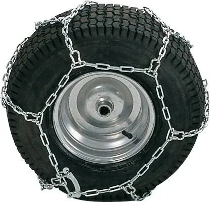 Schneeketten 18 x 8,5 - 8 für Rasentraktoren
