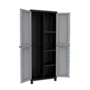 Twist Black 3680 Kunstoff-Spindschrank für den wettergeschützten Außen- und Innenbereich