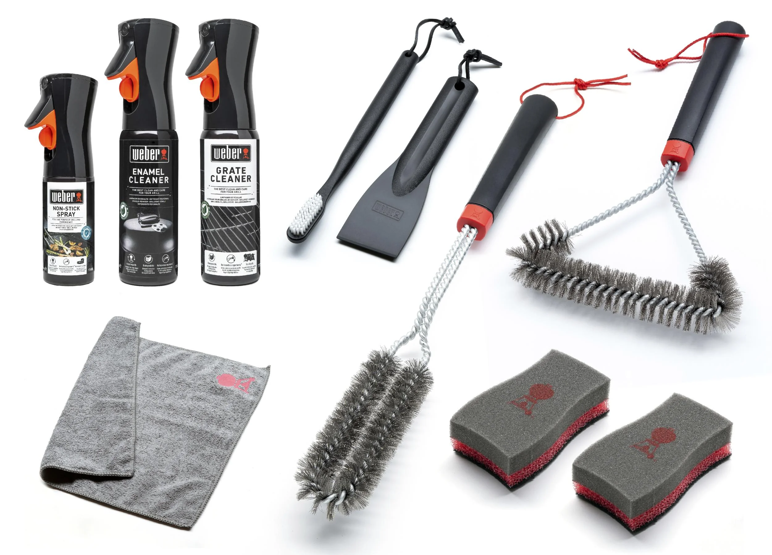 Reinigungsset für Emaille-Gasgrills