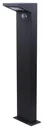 Solar LED Standleuchte FIONA schwarz, 1,6 Watt, 150 lm, warmweiß