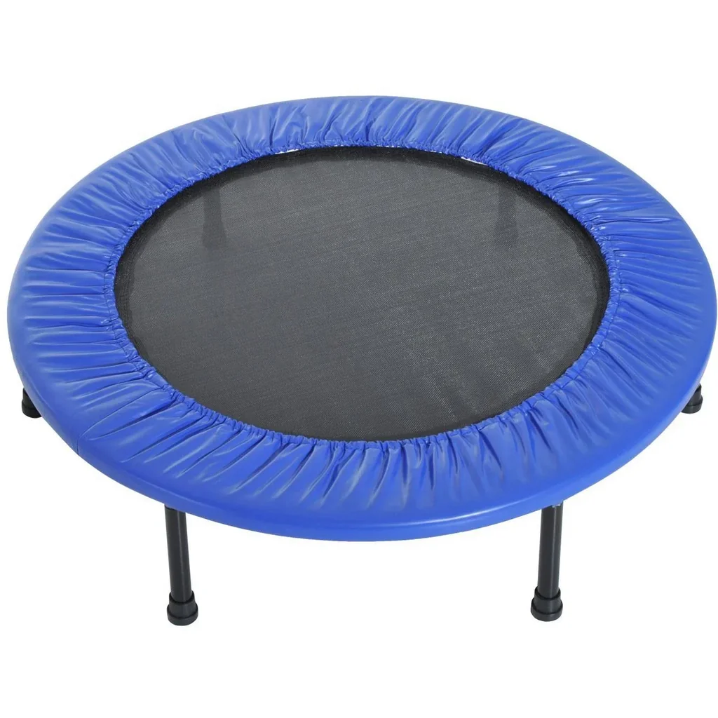 Minitrampolin Fitness Gartentrampolin Stahl PVC 91cm