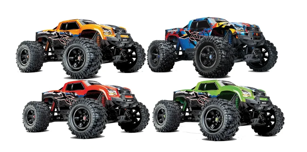 X-Maxx 4x4 VXL orangeX RTR ohne Akku/Lader 1/7 4WD Monster Truck Brushless