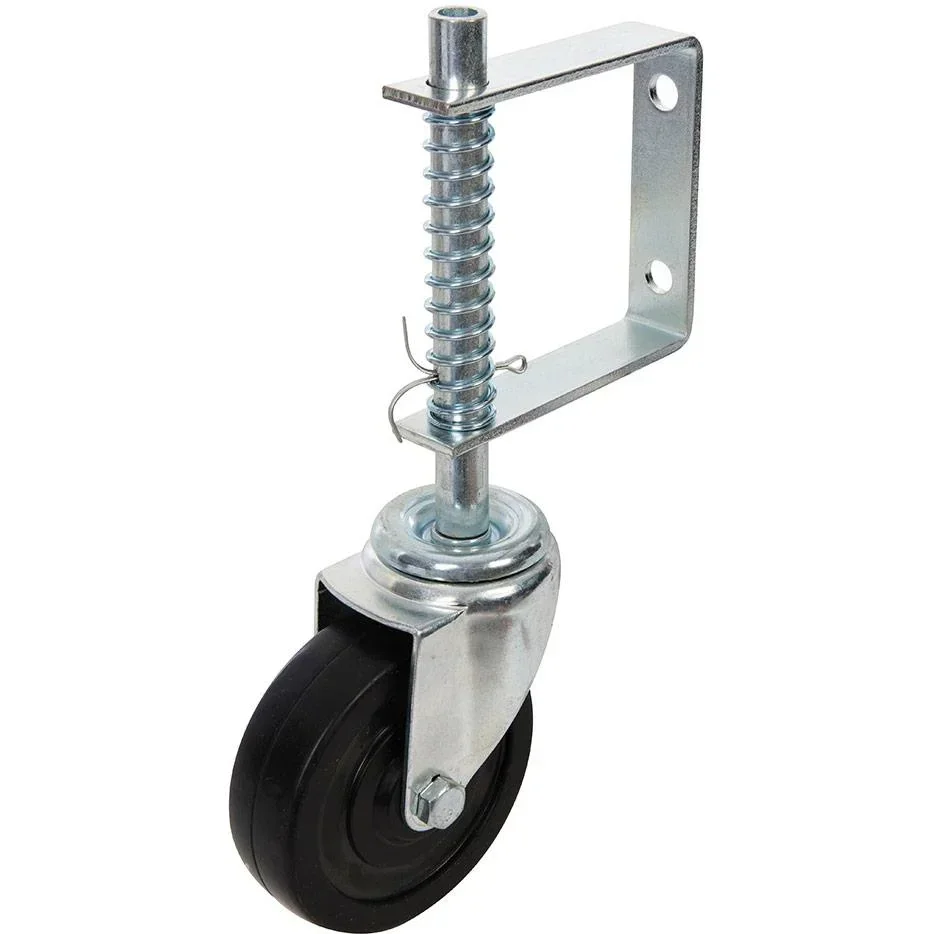 Fixman Zaunlenkrolle unter Federdruck 100 mm, 57 kg
