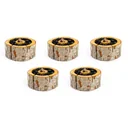 5 Stück Ecogrill Größe XL 24x24cm - ökologischer Einweggrill / umweltfreundlicher Einweggrill - Einmalgebrauch