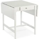 Klappbarer Esstisch oder Beistelltisch, weiß