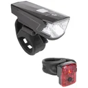 LED Fahrrad-Akku-Lampen Set "Atlas K15 USB"