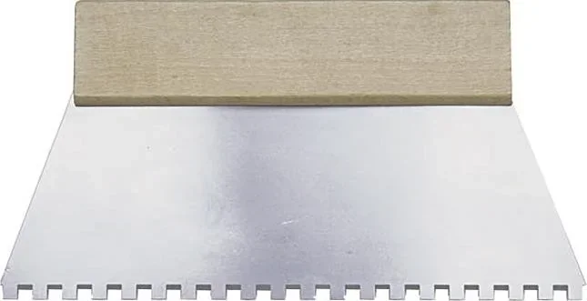 Leimspachtel,gezahnt, 6 x 6 mm